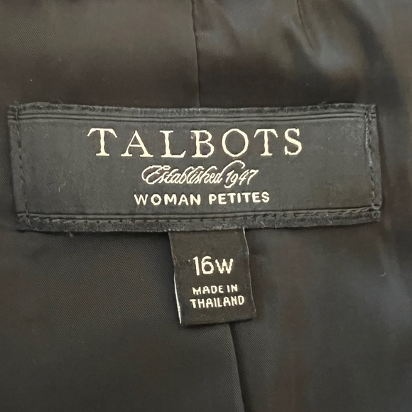 Talbots tweed ladies jacket - Picture 8 of 10